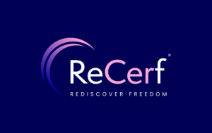 ReCerf Blue and Pink with strapline (blue) (1)
